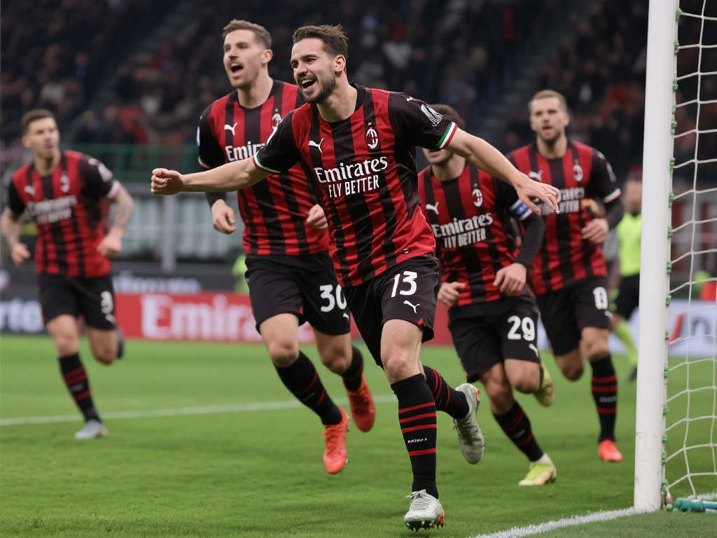 3-1逆转黑马!米兰争四悬念再起:仅差前四3分,5天后意杯冲冠 3-1逆转黑马!米兰争四悬念再起:仅差前四3分,5天后意杯冲冠